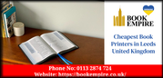 Cheapest Book Printers in Leeds UK- 01132874724