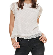 ONLY Women's Onlflora Capsl Top WVN Noos Blouse