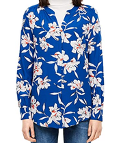 Oliver Women's V-Neck Bluse, Langarm Blouse