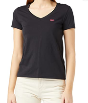 Levi's Women's Perfect Vneck Caviar T-Shirt