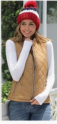 Fuinloth Women's Quilted Vest-  https://amzn.to/3Uqgi5V