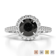 Designer Collection of Black Diamond Rings
