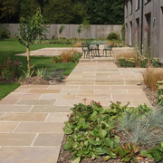 Smooth Sandstone Paving for Patios,  Walkways,  and Driveways