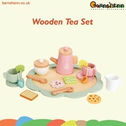 Premium Wooden Afternoon Tea Set for Creative Play