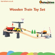 Choo Choo Yard Wooden Train Set – Ultimate Railway Playset for Kids