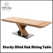 For Sale: Modern Wood Dining Table - Stylish & Durable