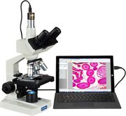 OMAX M83EZ-C02 Digital Lab Trinocular Compound LED Microscope - 40X-25