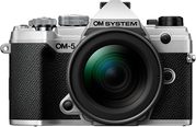 OM SYSTEM OLYMPUS OM-5 Silver Micro Four Thirds System Camera M.Zuiko 