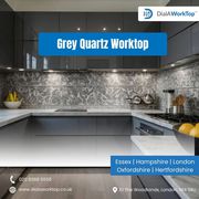 Grey Quartz Worktop |  020 8368 5555 | DialAWorkTop