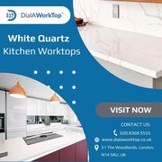 White Quartz Kitchen Worktops| 020 8368 5555 | DialAworktop