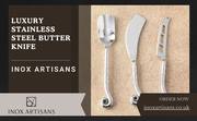 Luxury Stainless Steel Butter Knife – Inox Artisans