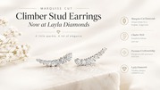 Elegant Diamond Stud Earrings for Women | Layla Diamonds