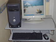 AMD 3400  DESKTOP, LCD MONITOR DVD R/WRITER, MS OFFICE 1.5GB RAM